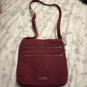 Vera Bradley Red Quilted Crossbody Bag